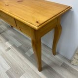 Pennsylvania House Furniture Brass Wood Console - Sofa Table