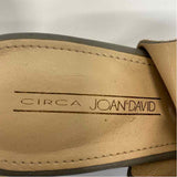 Circa Joan & David Size 8 Women's Taupe Solid Wedge Shoes
