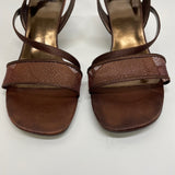 Mootsies Tootsies Size 9 Women's Bronze High Heel Sandals