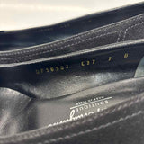 Salvatore Ferragamo Size 7 Women's Black Solid Slip On Shoes