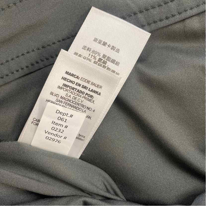 Eddie Bauer Size 4 Women's Dark Gray Solid Pencil Skort