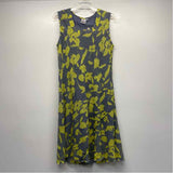 Parsley & Sage Size M Women's Gray-Yellow Floral Sleeveless Shift Dress