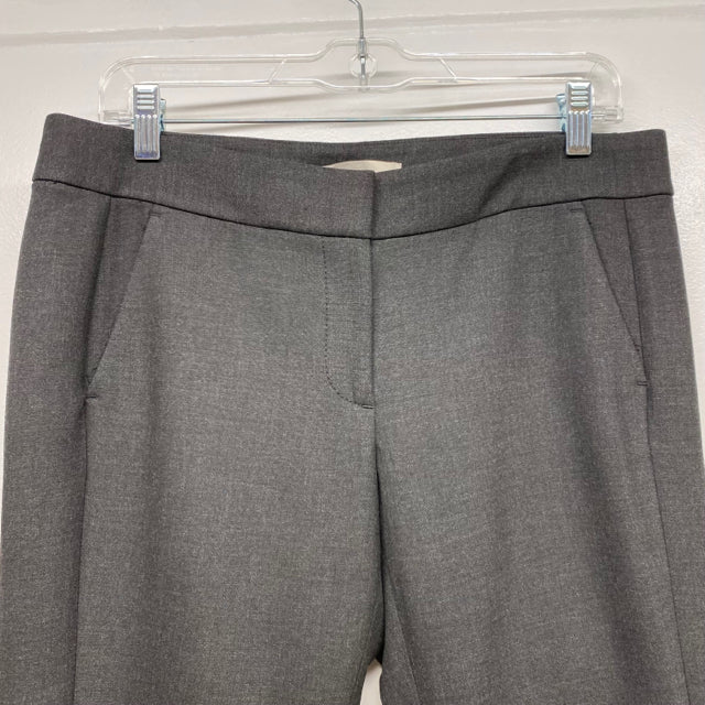 Loft Women's Size 8 Gray Tweed Trouser Pants