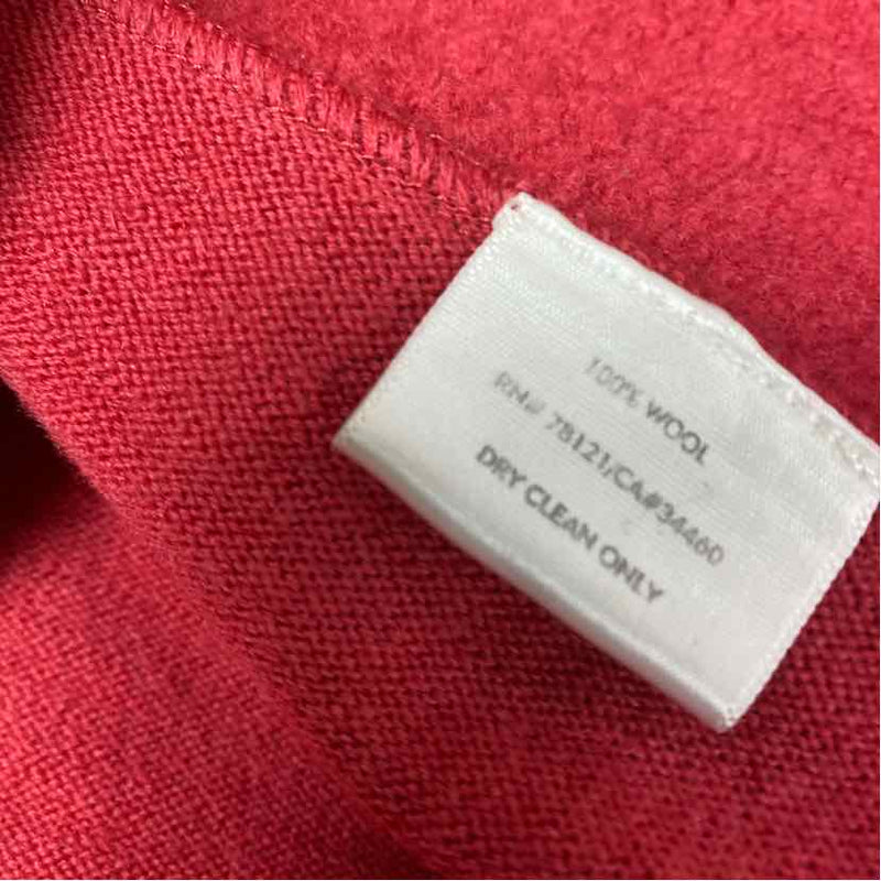 Eileen Fisher Women's Size S Coral Solid Zip Up Jacket
