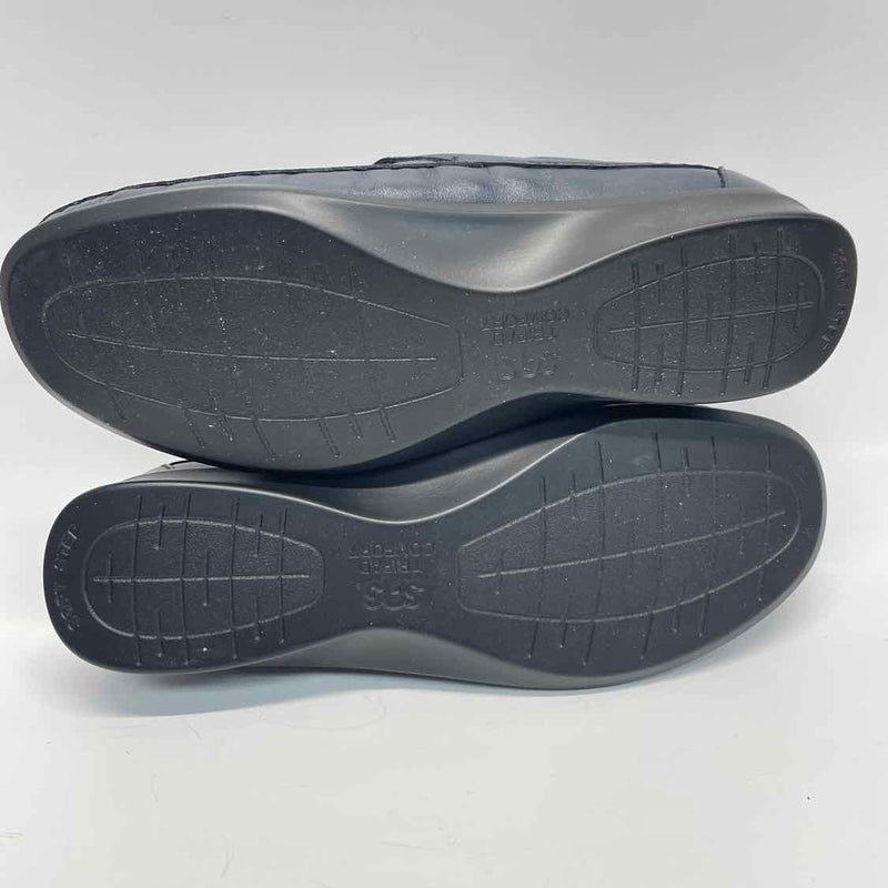 SAS Size 10 Women's Navy Cut Out Slip On Shoes