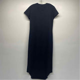Frank & Eileen Est 1947 Size L Women's Black Solid T-Shirt Dress