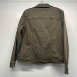 Liverpool Women's Size L Green Solid Moto Jacket