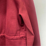Beyond Yoga Women's Size Xl Burgundy Solid Drawstring Sweatshirt