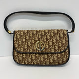 Christian Dior Brown Trotter Shoulder Handbag