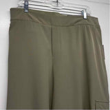 Soft Surroundings Size Xl-16 Women's Green Solid Jogger Pants