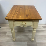 Ethan Allen Beige Solid Wood Table