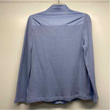 Chico's Women's Size 0-S Light Blue Solid Jacket Jacket