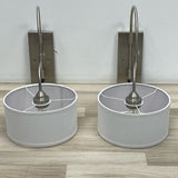 Capital Lighting Sconce Silver Metal Lamp