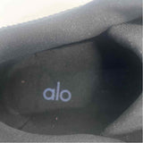 Alo Runner Size 9 Women's Black Solid Lace Up Sneakers