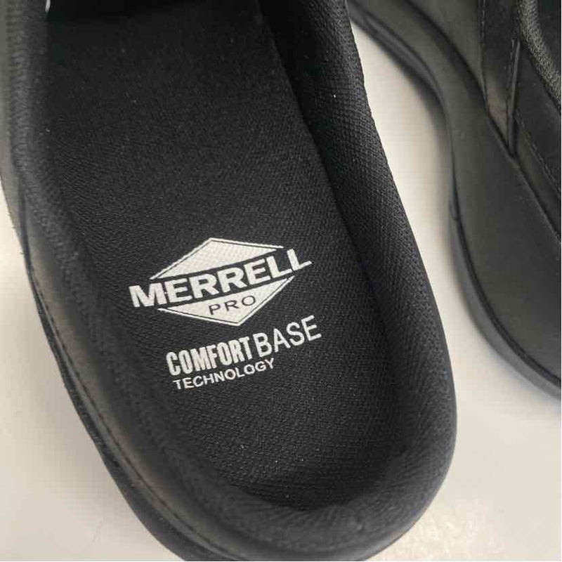 Merrell Size 8 Women's Black Solid Slip On Clogs