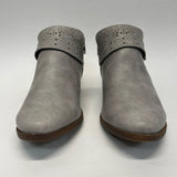 Not Rated Size 7.5 Women's Gray Distressed Ankle Booties