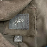 J.Jill Women's Size M Brown Solid Overcoat Coat