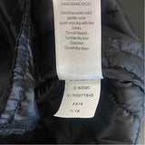 Athleta Women's Size S Black Solid Zip Up Coat