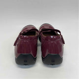 Lands' End Size 7 Women's Burgundy Patchwork Mary Jane Shoes