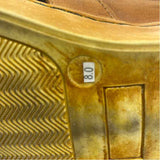 Roan By Bed Stu Size 8 Women's Brown Cut Out Slip On Shoes