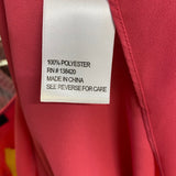 Etcetera Women's Size 4-S Magenta Solid Sleeveless Top