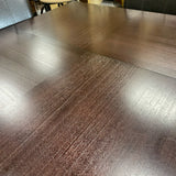 Black Wood Dining Room Table w / 4 Chairs