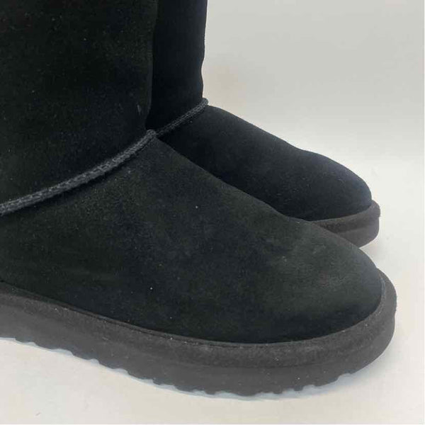Ugg Size 6 Women's Black Solid Short Boots