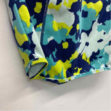 Title Nine Size M Women's Blue-Multi Pattern Sleeveless Shift Dress