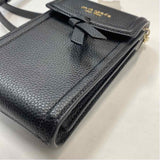 Kate Spade Black Leather Pebbled Crossbody Handbag