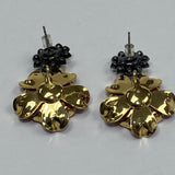 Kate Spade Gold-Red Earrings