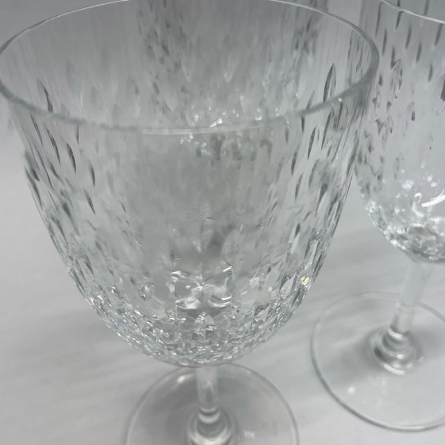 Baccarat Water Clear Crystal Glassware Set of 3