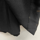 Madewell Size L Women's Black-Gold Pattern Fit And Flare Dress