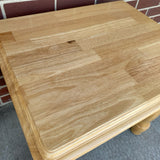 Natural Wood Side Table
