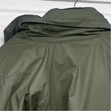 Northwest Territory Women's Size L Green Solid Rain Coat