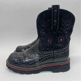 Ariat Size 7 Women's Black-Red Animal Print Western Boots