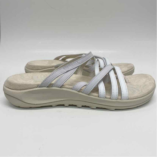 Merrell Size 7 Women's White Solid Strappy Sandals