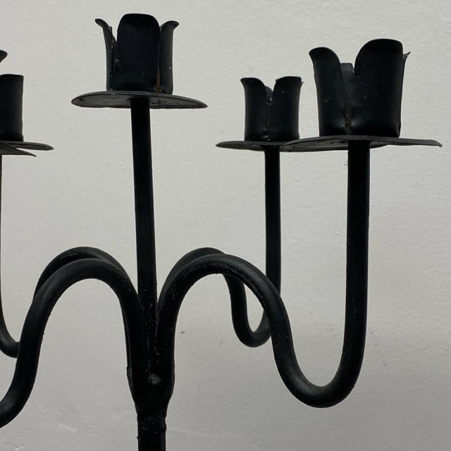 Black Wrought Iron Candle Holder(s)