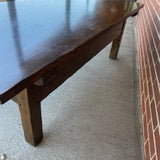 Brown Solid Wood Coffee Table