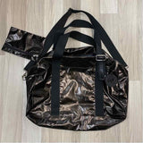 Jack Gomme Brown Fabric Solid Overnight Traveling Bag