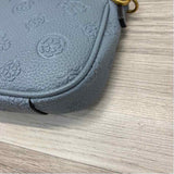 Guess Light Blue Embossed Handbag