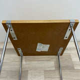 Harter - A Jami Company Chrome-Walnut Table