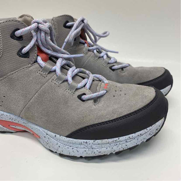 Ryka Taiga Trail Insignia Size 8 Women's Taupe Solid Lace Up Booties