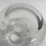 Vietri Clear Glass Vase