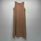 J.Jill Size S Women's Tan Tweed Maxi Dress