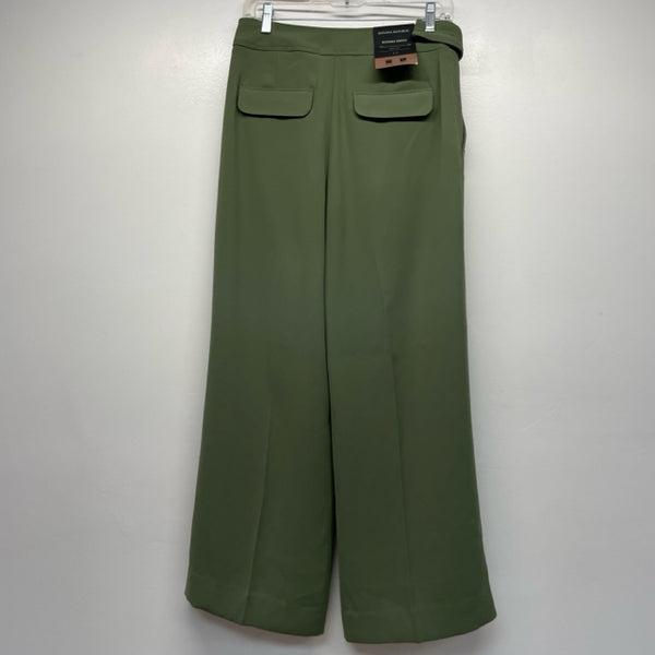 Banana Republic Size 4 Women's Green Solid Wide Leg Pants