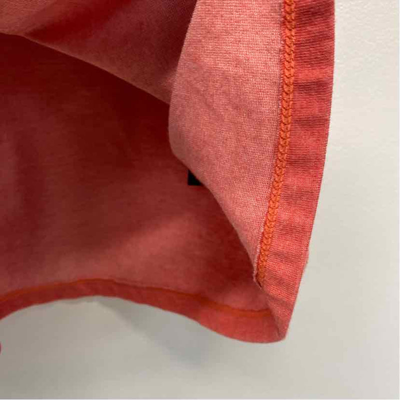 Scarlett Size L-XL Women's Peach Solid T-Shirt Dress