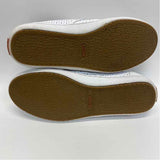 Taos Size 8 Women's White Cut Out Slip On Shoes