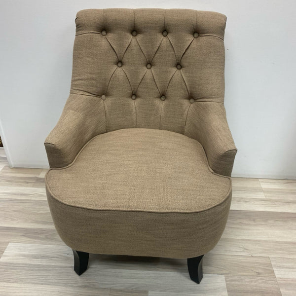 Tweed Brown Solid Chair