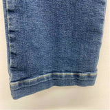 Acquaverde Size 27-0 Women's Blue Washed Flare Hem Jeans