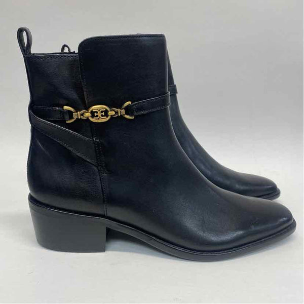 San Edelman Size 10.5 Women's Black Solid Ankle Booties